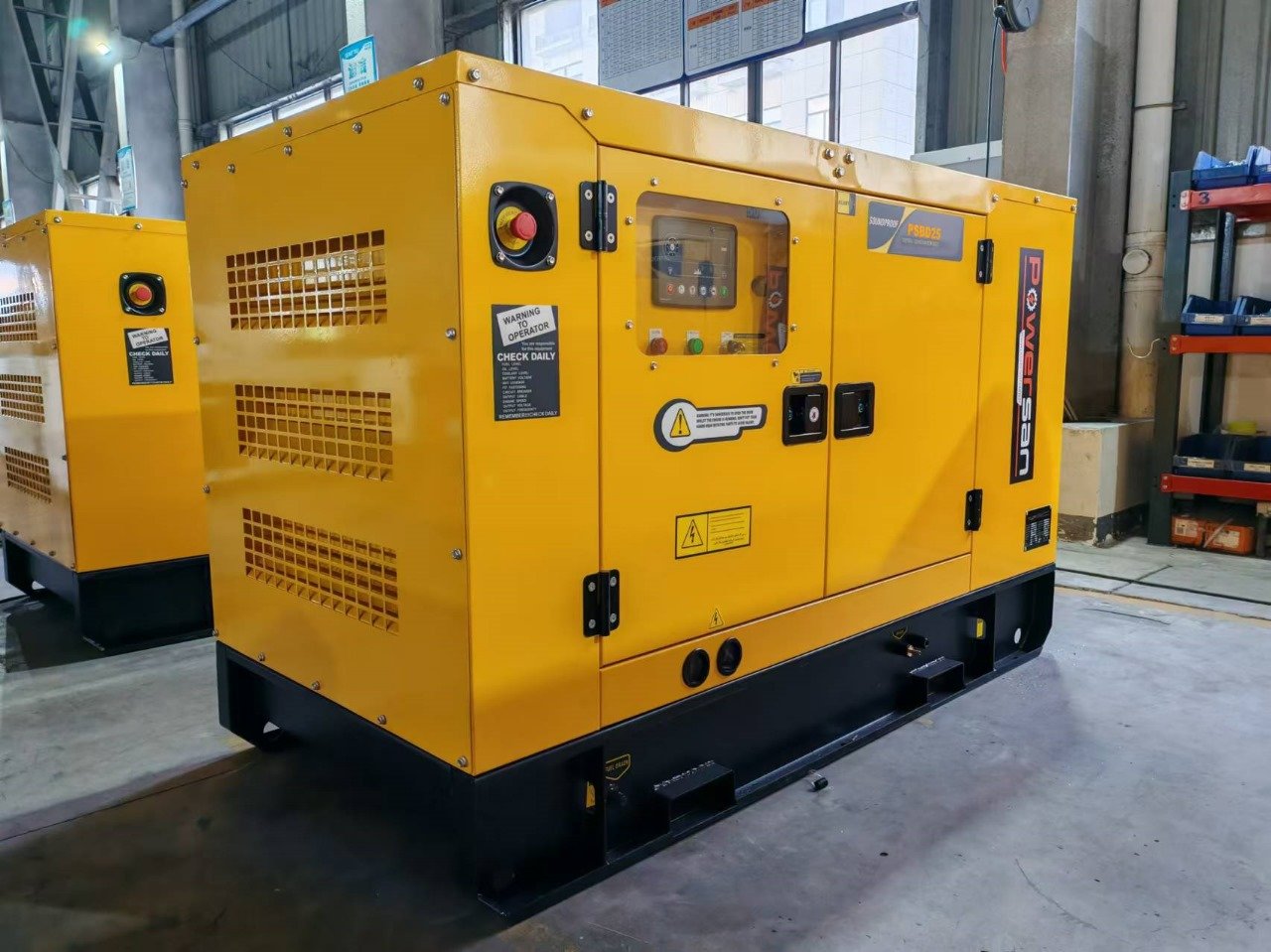 Generator set installation and power system equipment